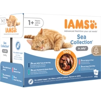 Iams Delights Adult Sea Collection in jelly natvoer kat (12x85 g) 12 x 85 g