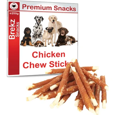 Brekz Premium Chicken Chew Sticks 200 g
