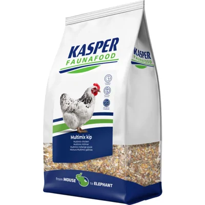 3x Kasper Faunafood Hobbyline Multimix Kip 4 kg