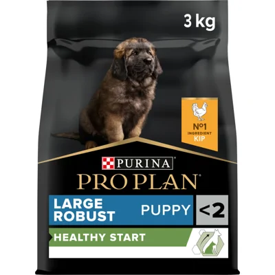 4x Pro Plan Puppy Large Robust Healthy Start Kip 3 kg
