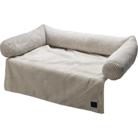 Designed by Lotte Bankkussen Ribbed Lichtgrijs 90 x 55 x 13,5 cm