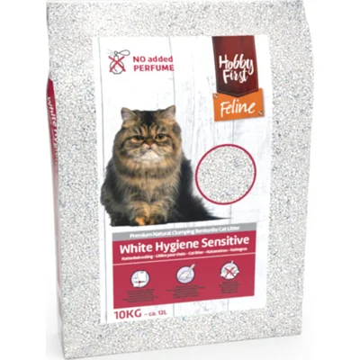 HobbyFirst Feline Hygiene Sensitive Wit zonder Parfum 12 liter