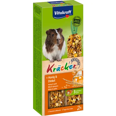 Vitakraft Konijn Kracker Honing - Spelt 2 stuks