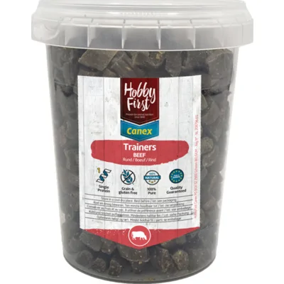 8x HobbyFirst Canex 100% Pure Trainers Rund 250 gr