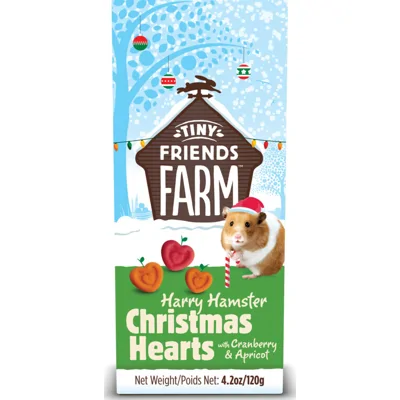 Tiny Friends Farm Happy Christmas Hearts Veenbes - Abrikoos 120 gr