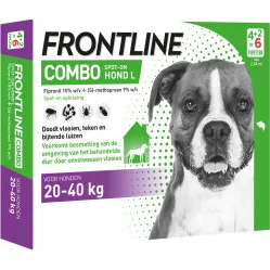Frontline Combo Hond L (20-40 kg) - 4+2 pipetten