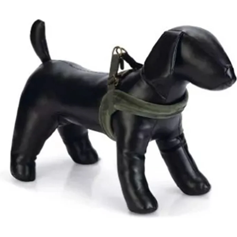 Designed by Lotte Velura - Hondentuig - Groen - XXS - 20 mm x 36 cm