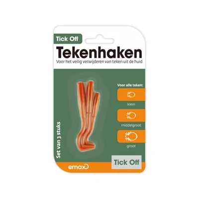 Tick Off Tekenhakenset (3 stuks)