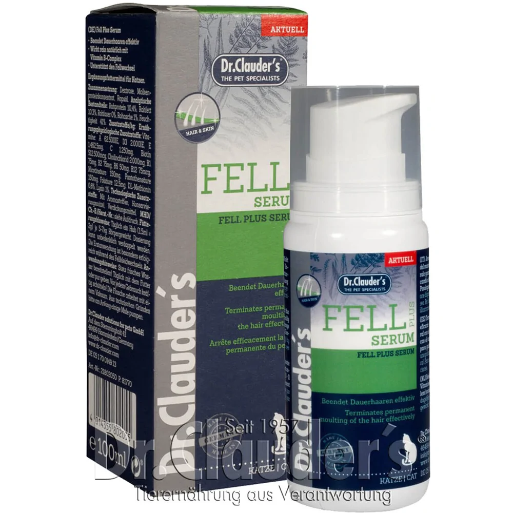 Dr. Clauder's Hair & Skin - Fell Plus Serum - 100 ml