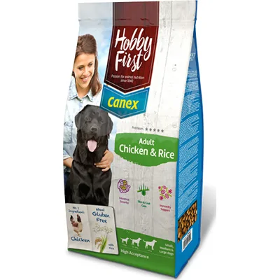 HobbyFirst Canex Adult Kip & Rijst Hond 12 kg