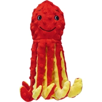 Beeztees Octopus Amy Rood hondenspeelgoed 25x8,5x7,5 cm
