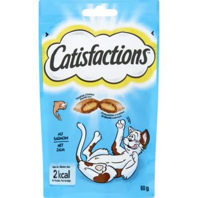 Catisfactions Zalm kattensnacks 60 gram