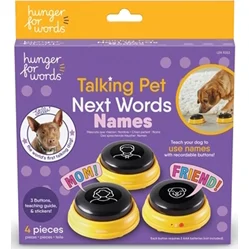 Hunger For Words talking pet next words names hond