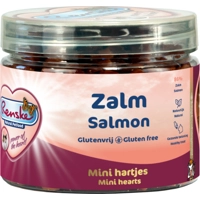 Renske Gezonde Beloning Kat Hartjes Zalm 100gr