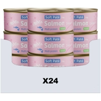24x Prins Soft Paté Kattenvoer Nat Witvis 70 gr