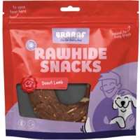 10x Braaaf Donut Hondensnack Lam&Vis 10-12 cm 115 gr