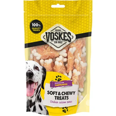 15x Voskes Kip Calcium Botjes 400 gr