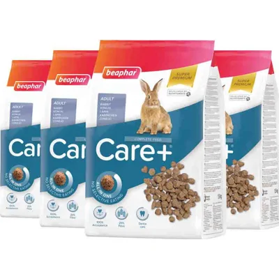 4x Beaphar Care+ Konijn Adult 1,5 kg