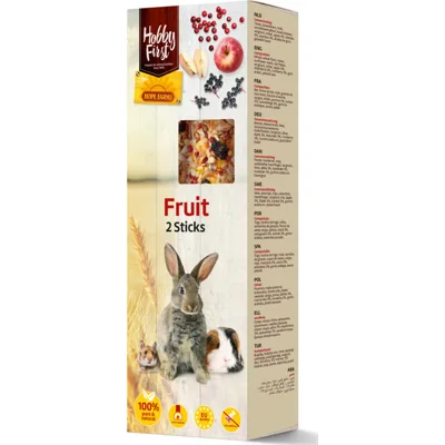 8x HobbyFirst Hope Farms Sticks Small Animals Fruit 112 gr
