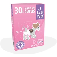 EasyPets Hondenluiers Teef S/M 30 stuks
