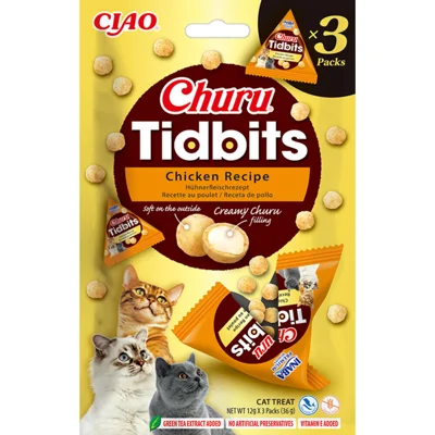 Ciao Kattensnack Churu Luxury Chicken 3 x 12 gr