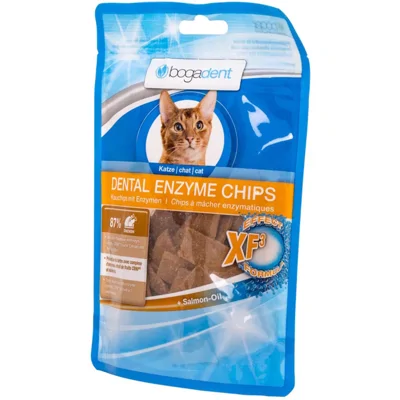 Bogadent Dental Enzyme Chips met Kip - Kat 50 gr