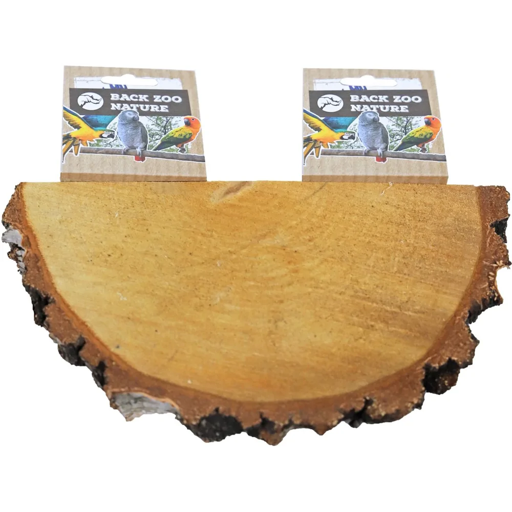 Back Zoo Nature Half Wood Slice
