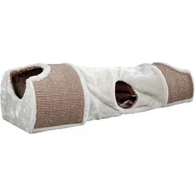 Trixie - Krabtunnel - Pluche/Sisal - 110 × 30 × 38 cm