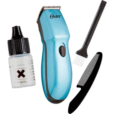Kerbl Oster kabelloze Mini-Trimmer - Lichtblauw
