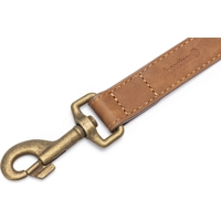 Beeztees Balacron Ax kunstleer hondenriem bruin 100 x 2.5 cm