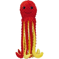 Beeztees Octopus Amy Rood hondenspeelgoed 56x16x14,5 cm
