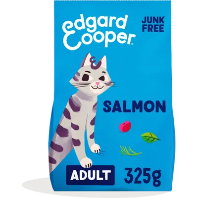 Edgard & Cooper graanvrij zalm kattenvoer 325gr