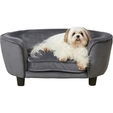Enchanted hondenmand / sofa coco donkergrijs 67,5x40,5x30,5 cm