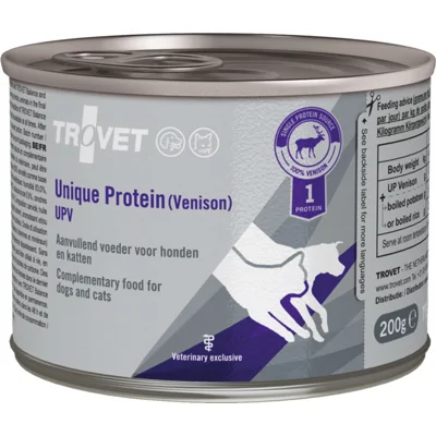 Trovet Unique Protein Hert UPV Hond/Kat natvoer 200gr