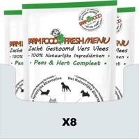 8x Farm Food Fresh Menu Pens en Hart 125 gr