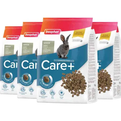 4x Beaphar Care+ Konijn Senior 1,5 kg