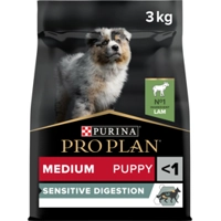 4x Pro Plan Puppy Medium Sensitive Digestion Lam 3 kg