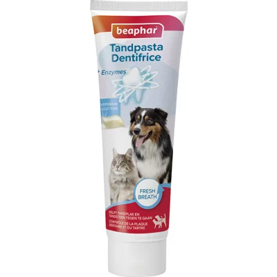 6x Beaphar Tandpasta Hond&Kat 100 gr