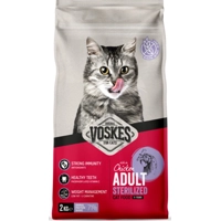6x Voskes Kattenbrokken Sterilized Adult Kip 2 kg product name