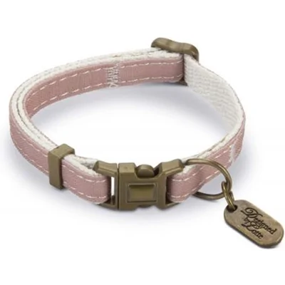 Designed by Lotte Virante - Kattenhalsband - Lichtroze - 30 x 1 x 0,2 cm