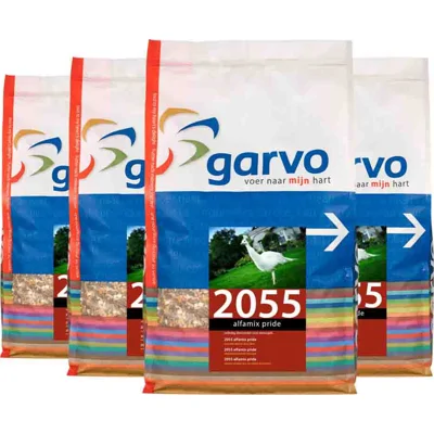 4x Garvo Vogelvoer Alfamix Pride (205540) 4 kg