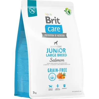 Brit Care - Dog - Grain-free Junior Large Breed - Zalm - 3 kg