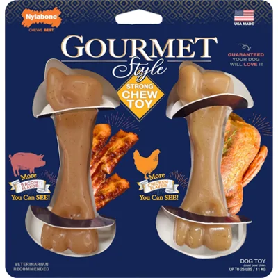 Nylabone Gourmet Strong Chew Chicken & Bacon