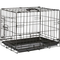 Adori Hondenbench 1-deurs Zwart 47x30x37 cm