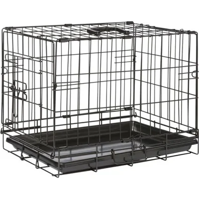 Adori Hondenbench 1-deurs Zwart 47x30x37 cm