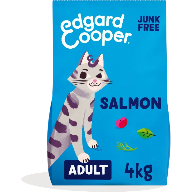 Edgard & Cooper graanvrij zalm kattenvoer 4kg