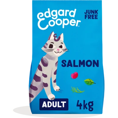 Edgard & Cooper graanvrij zalm kattenvoer 4kg