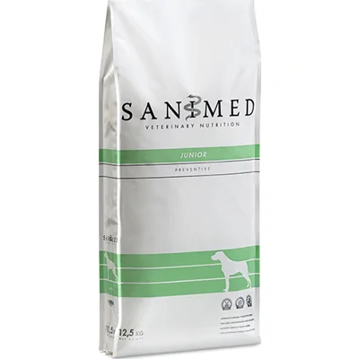 Sanimed Junior droogvoer hond 12,5 kilo
