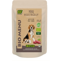 BF Petfood Biofood Organic Rund Bio Menu natvoer hond (zakjes 150 gram) 15 x 150 g