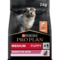 4x Pro Plan Puppy Medium Sensitive Skin Zalm 3 kg